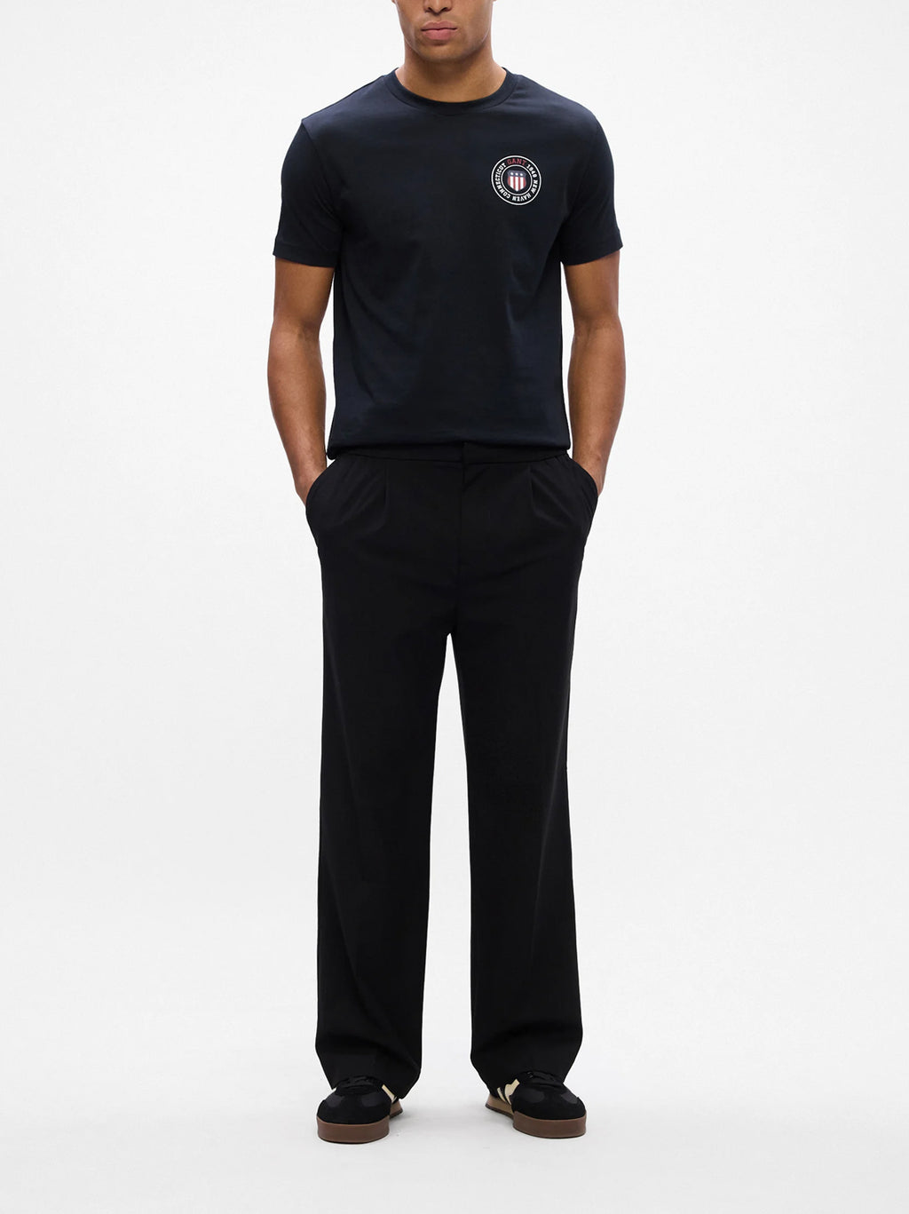 Mens Black Graphic T-Shirt