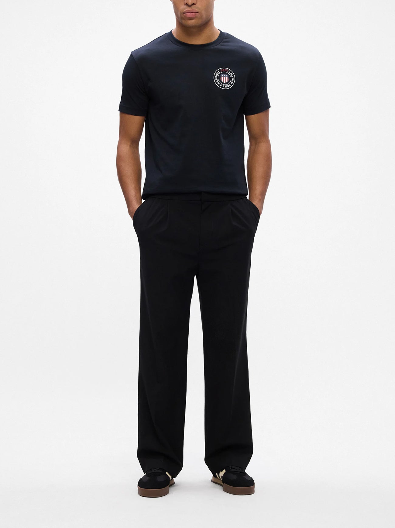 Mens Black Graphic T-Shirt