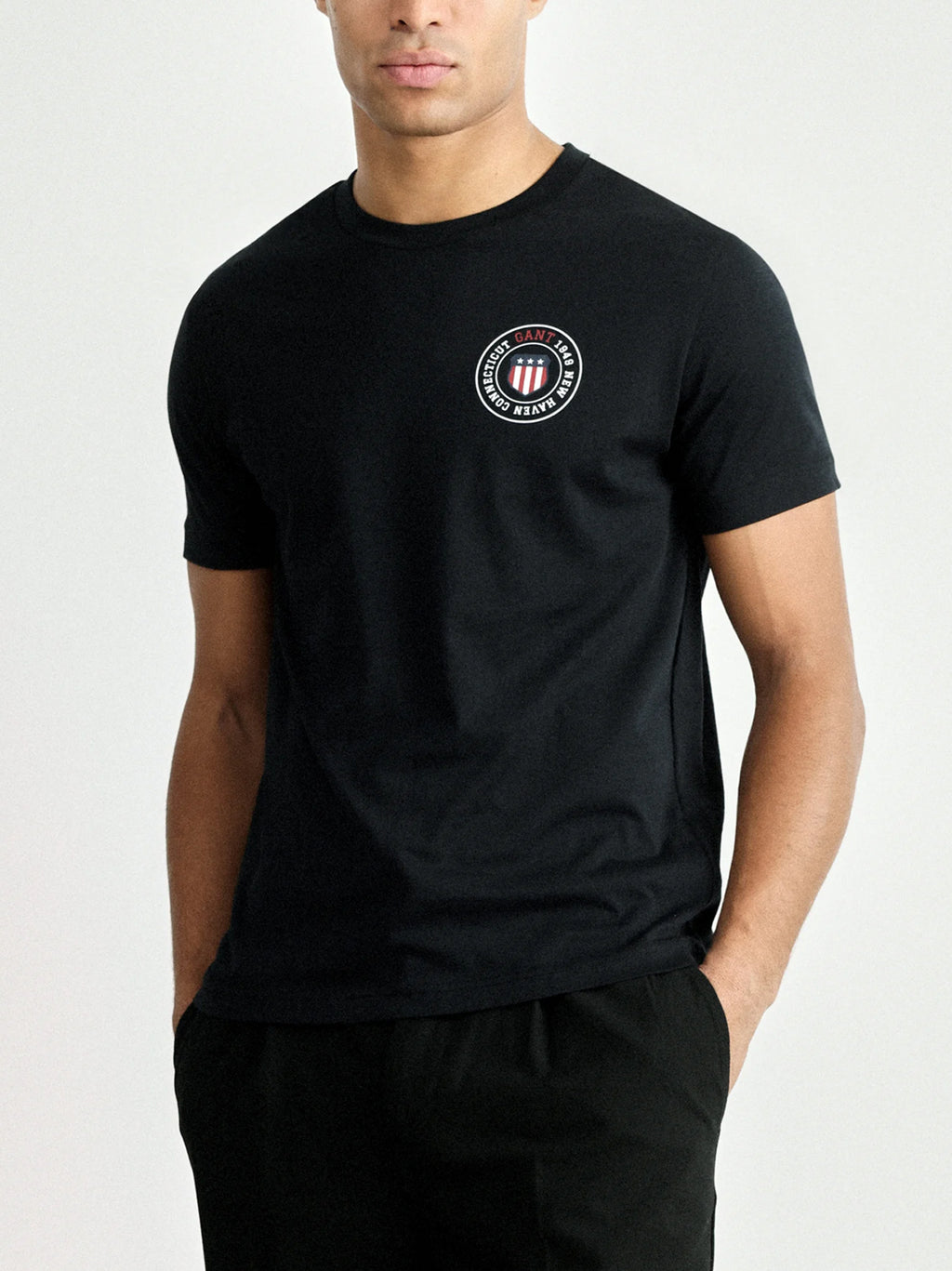 Mens Black Graphic T-Shirt