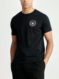 Mens Black Graphic T-Shirt