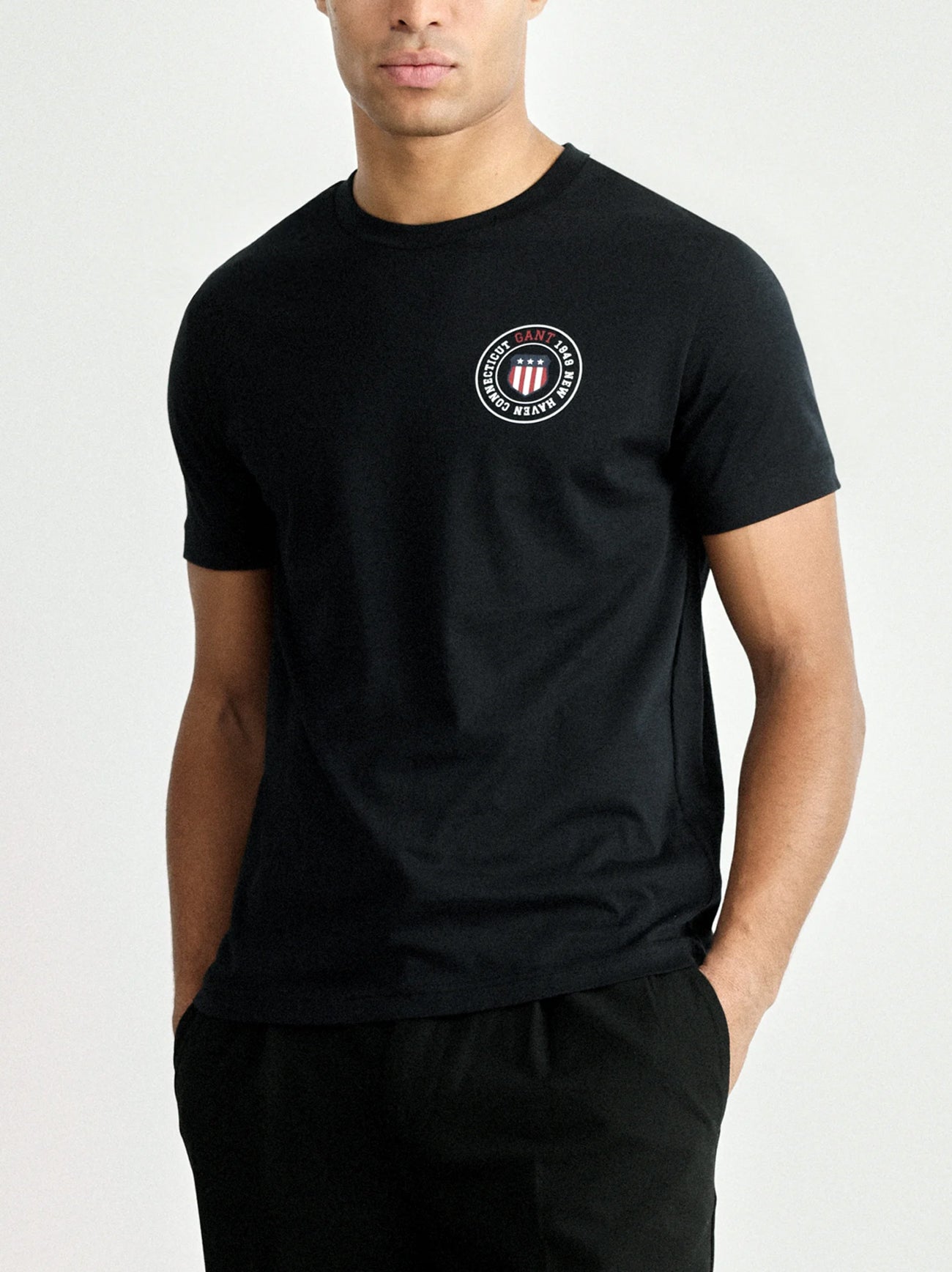 Mens Black Graphic T-Shirt