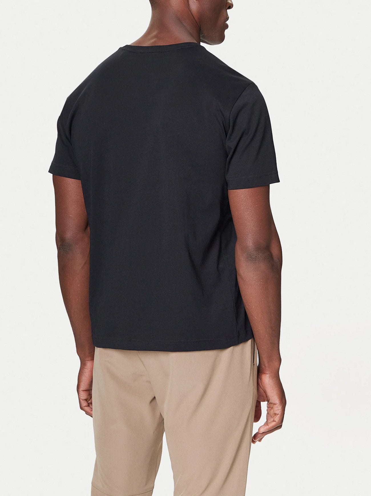 Mens Black Printed Archive Shield T-Shirt