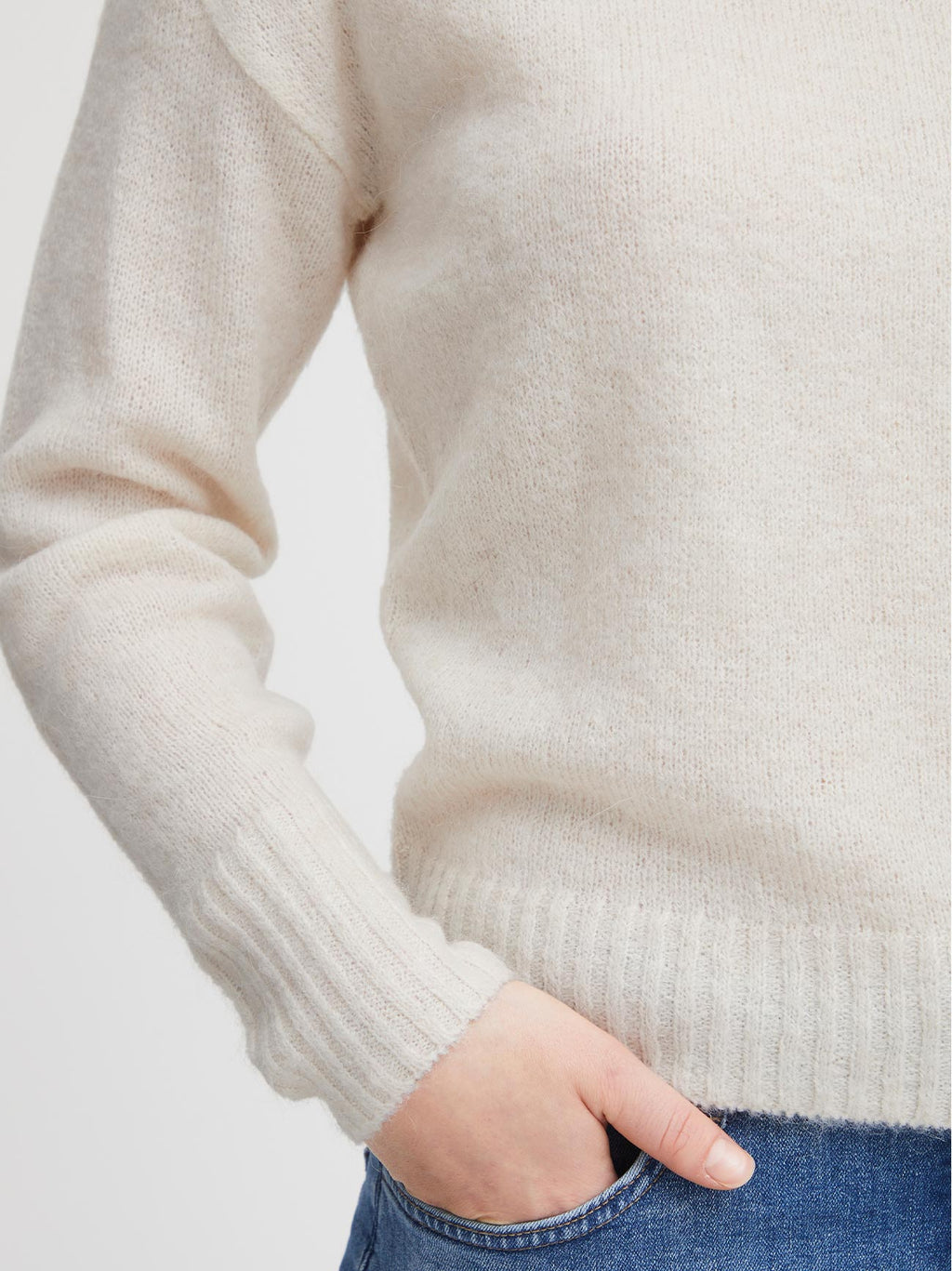 Womens Cloud Dancer Ihkamara Jumper