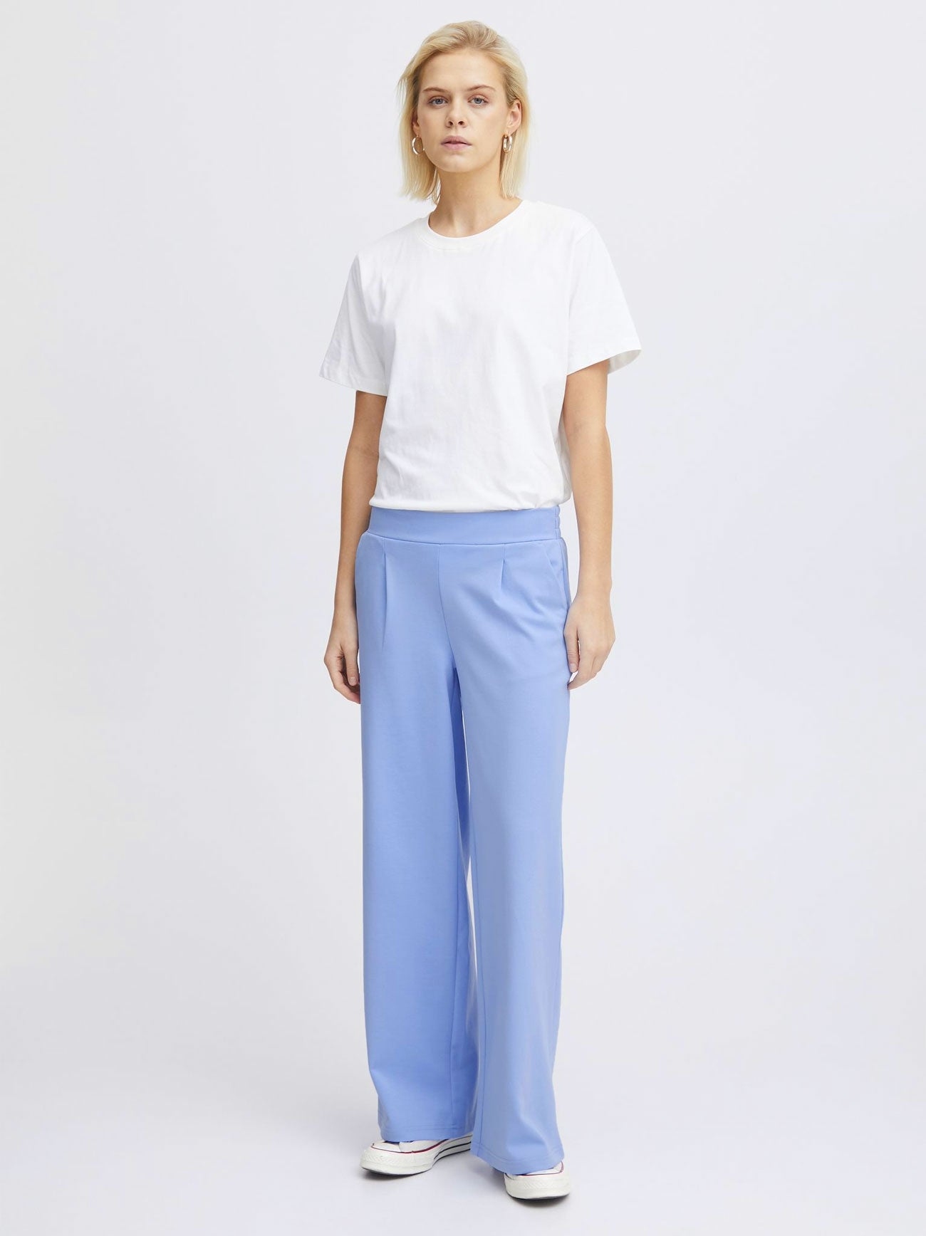 Womens Della Robbia Blue Kate SUS Wide Trouser