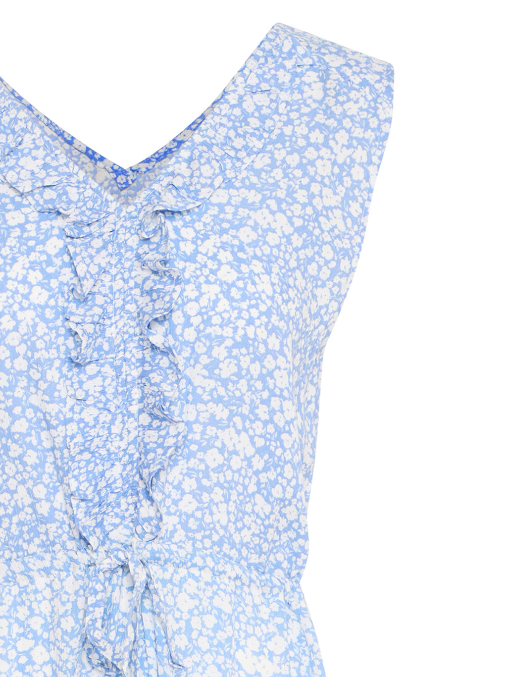 Womens Blue Flower Marrakech Dress