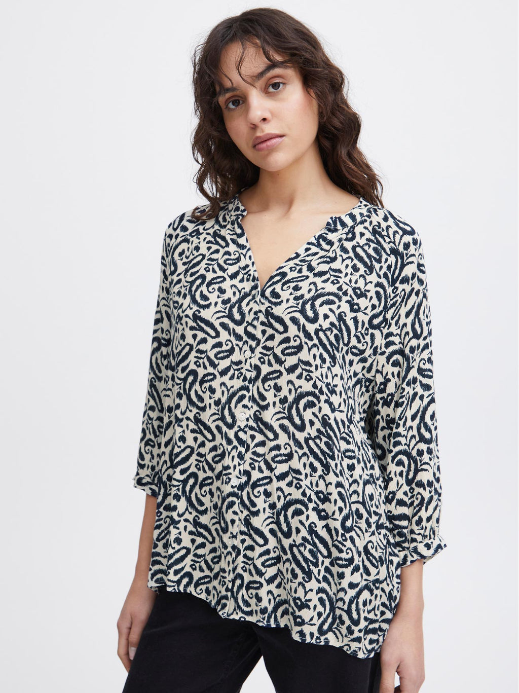 Womens Total Eclipse Paisley Marrakech Shirt