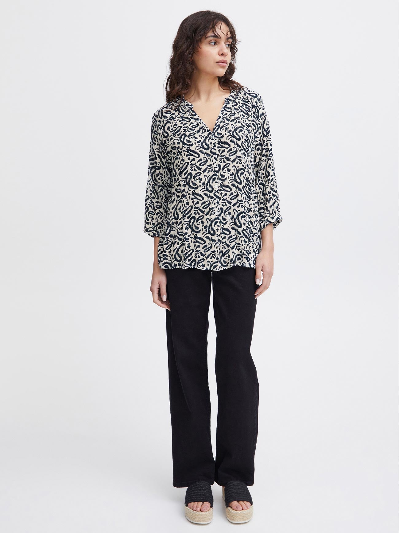 Womens Total Eclipse Paisley Marrakech Shirt