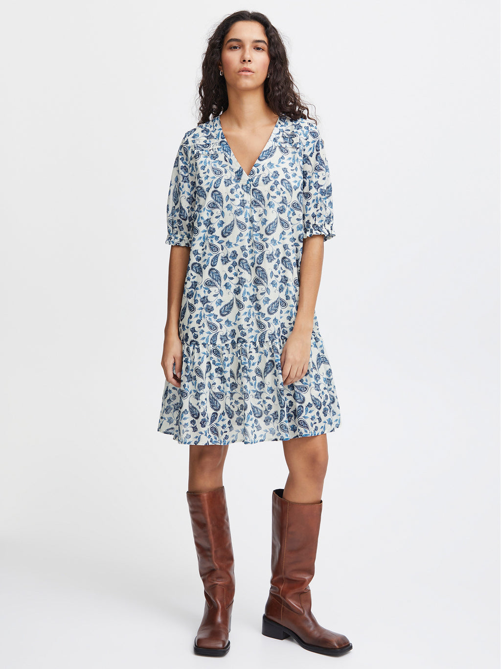 Womens Baleine Blue Emmeretta Dress