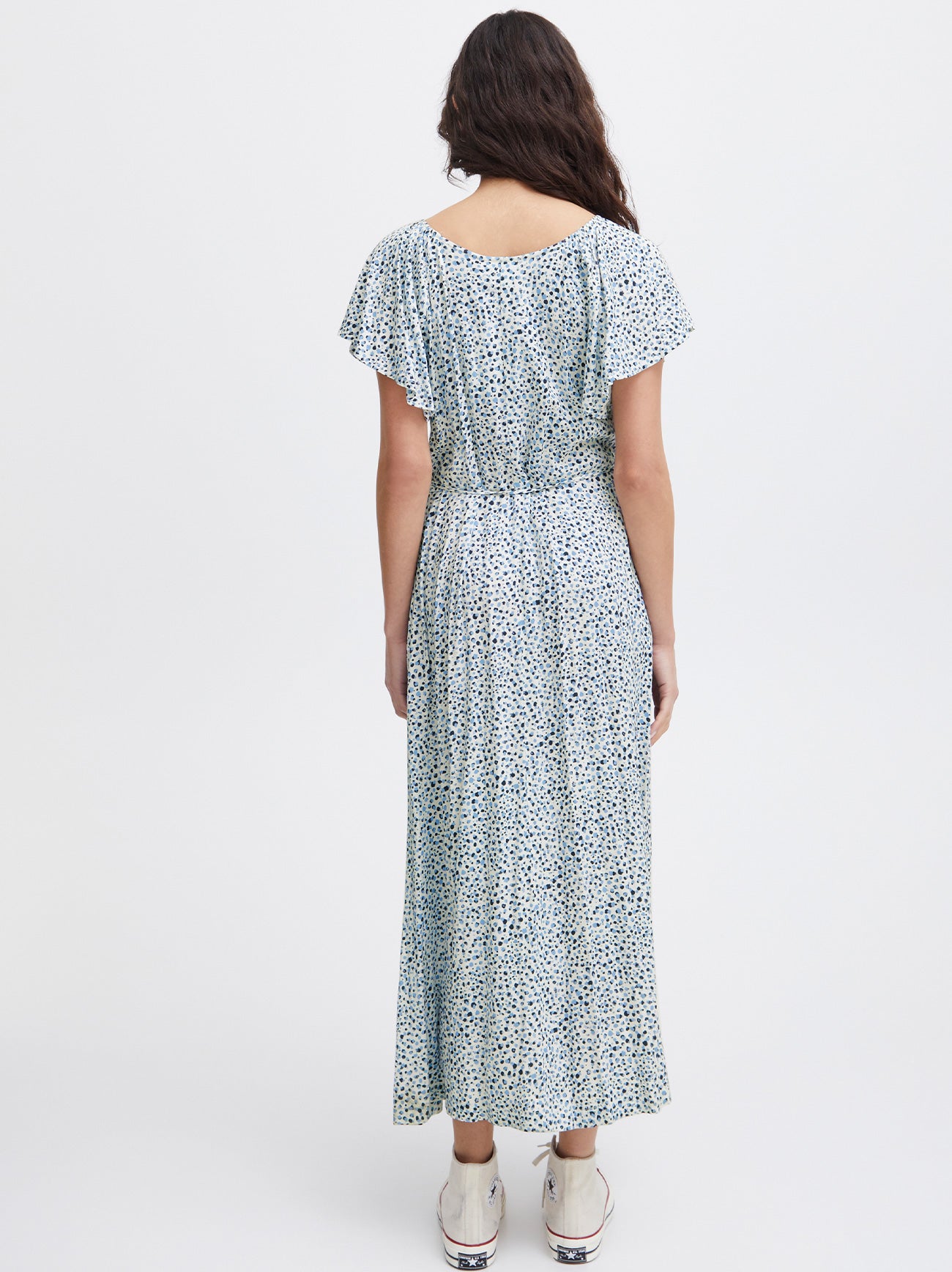 Womens Della Robbia Blue Dot Aya Dress