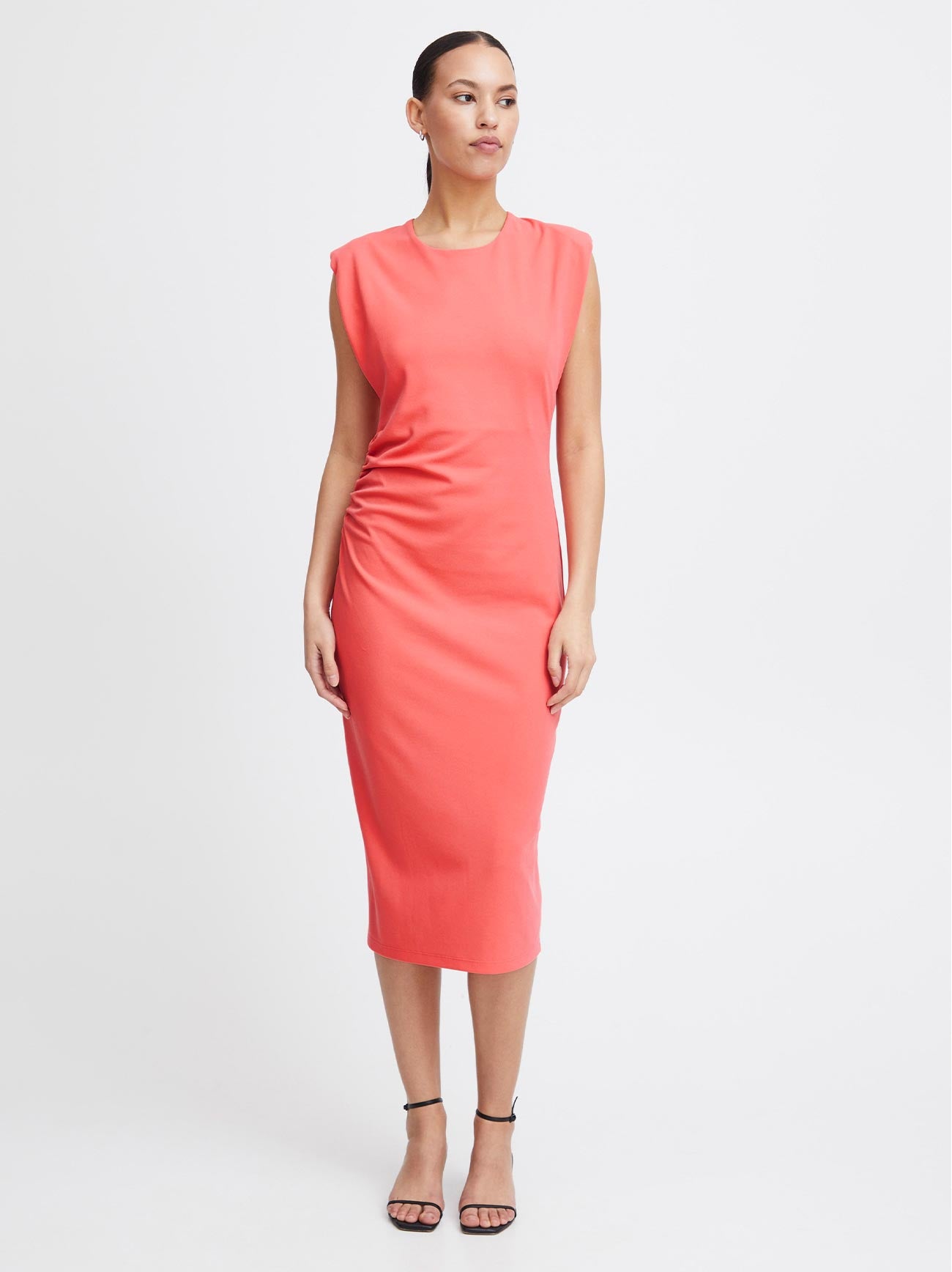Womens Calypso Coral Katine Dress