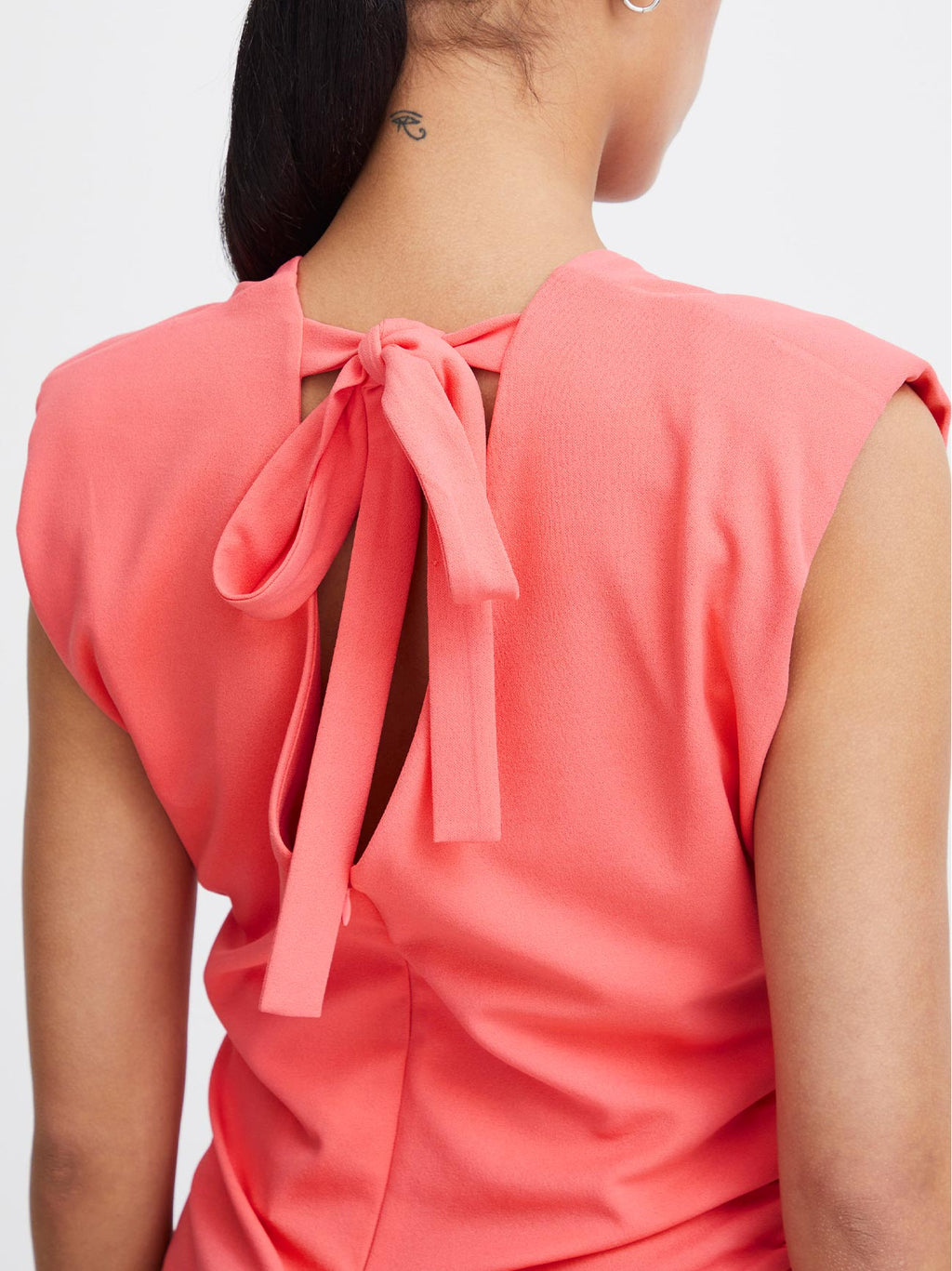 Womens Calypso Coral Katine Dress