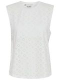 Womens Cloud Dancer Natalia Top
