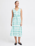 Womens Nile Blue All-Over Print Vianca Dress