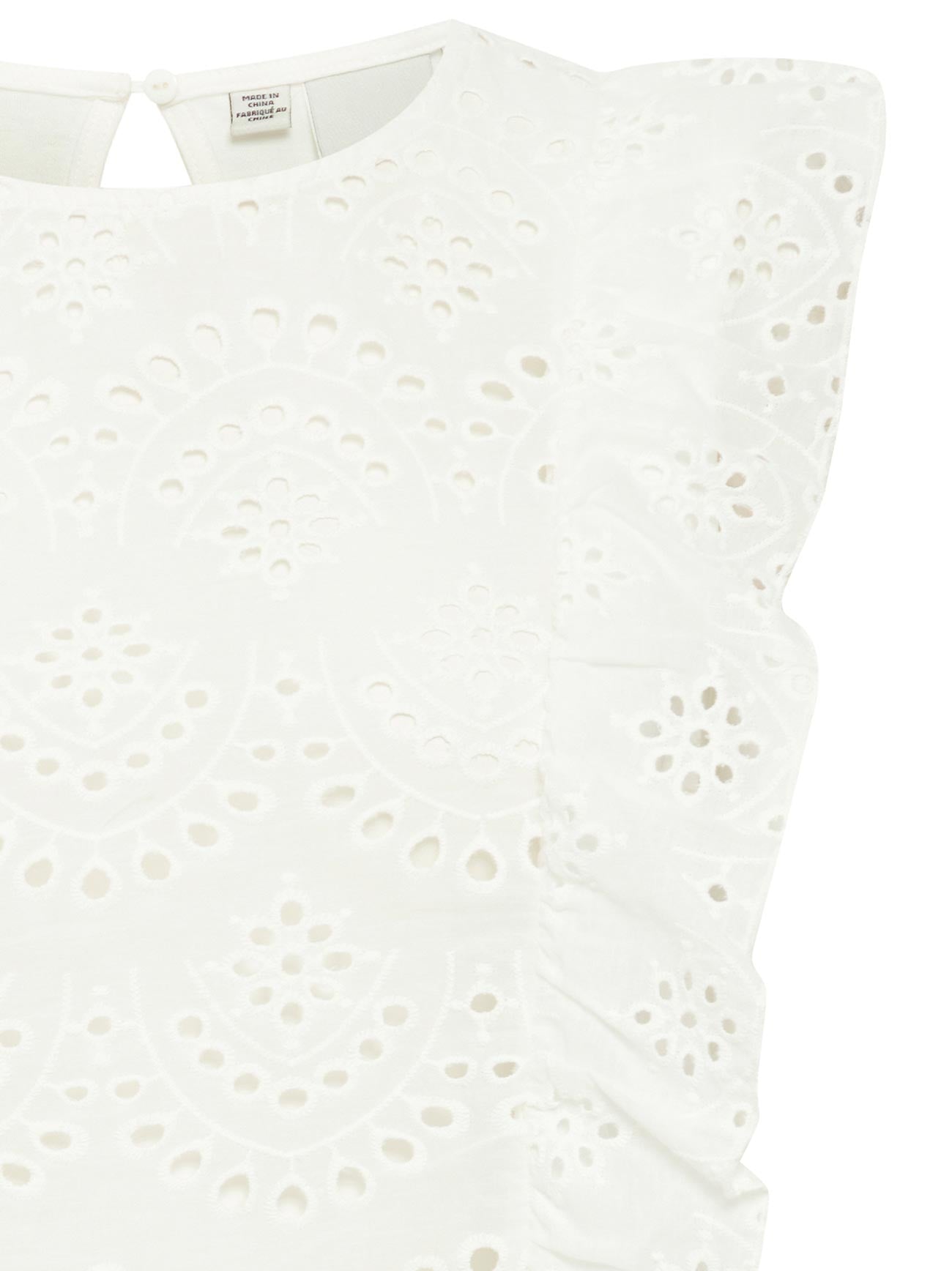 Womens Cloud Dancer Mirabelle Top