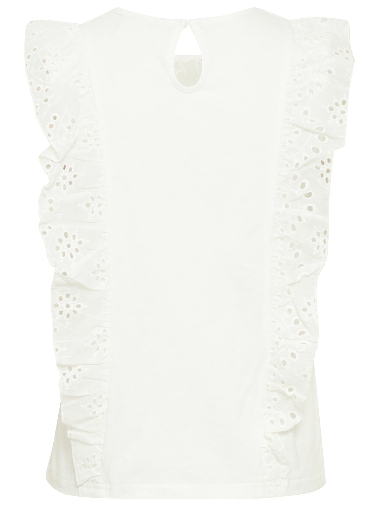 Womens Cloud Dancer Mirabelle Top