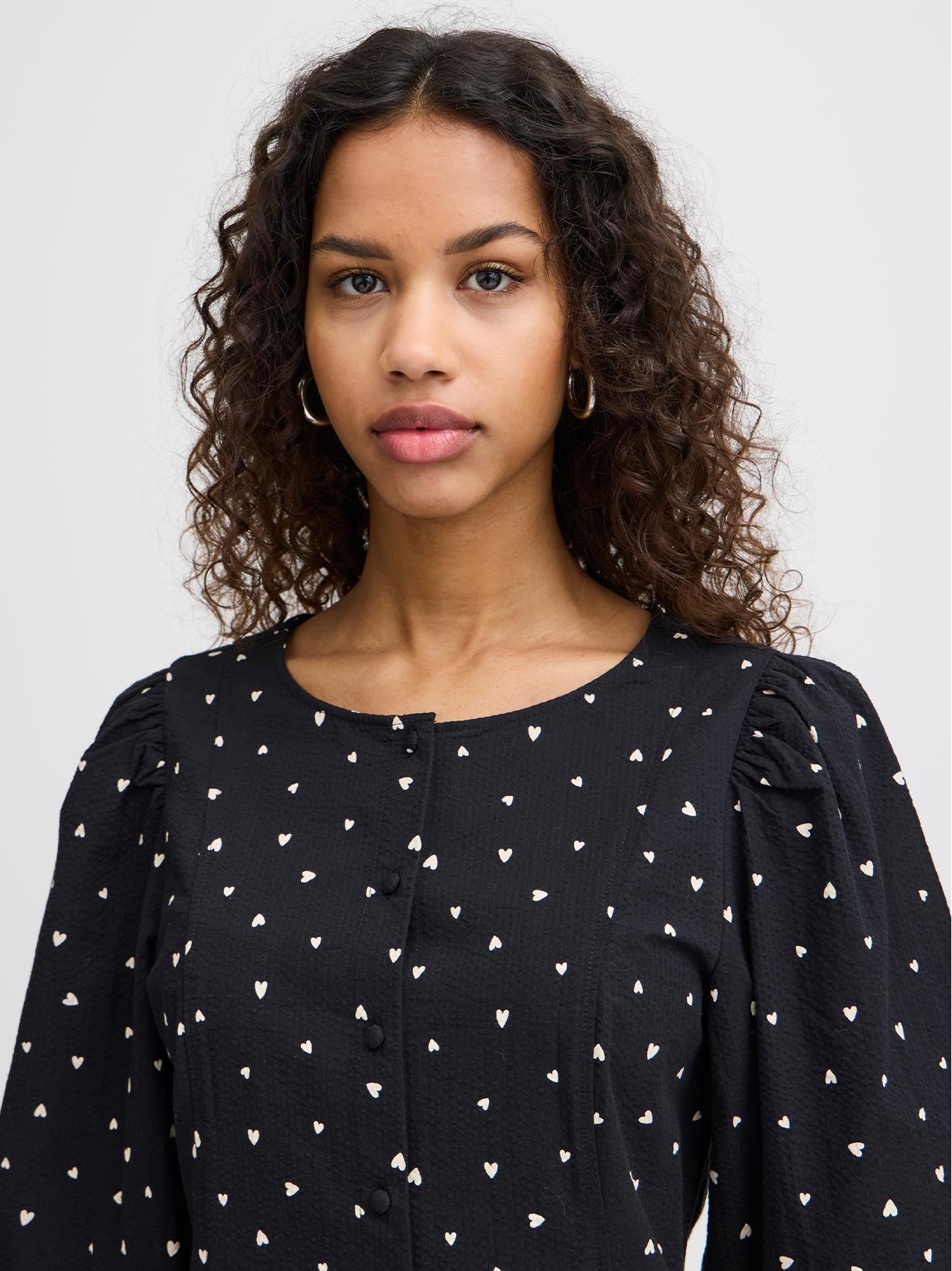 Womens Black Heart Ihqwissa Dress