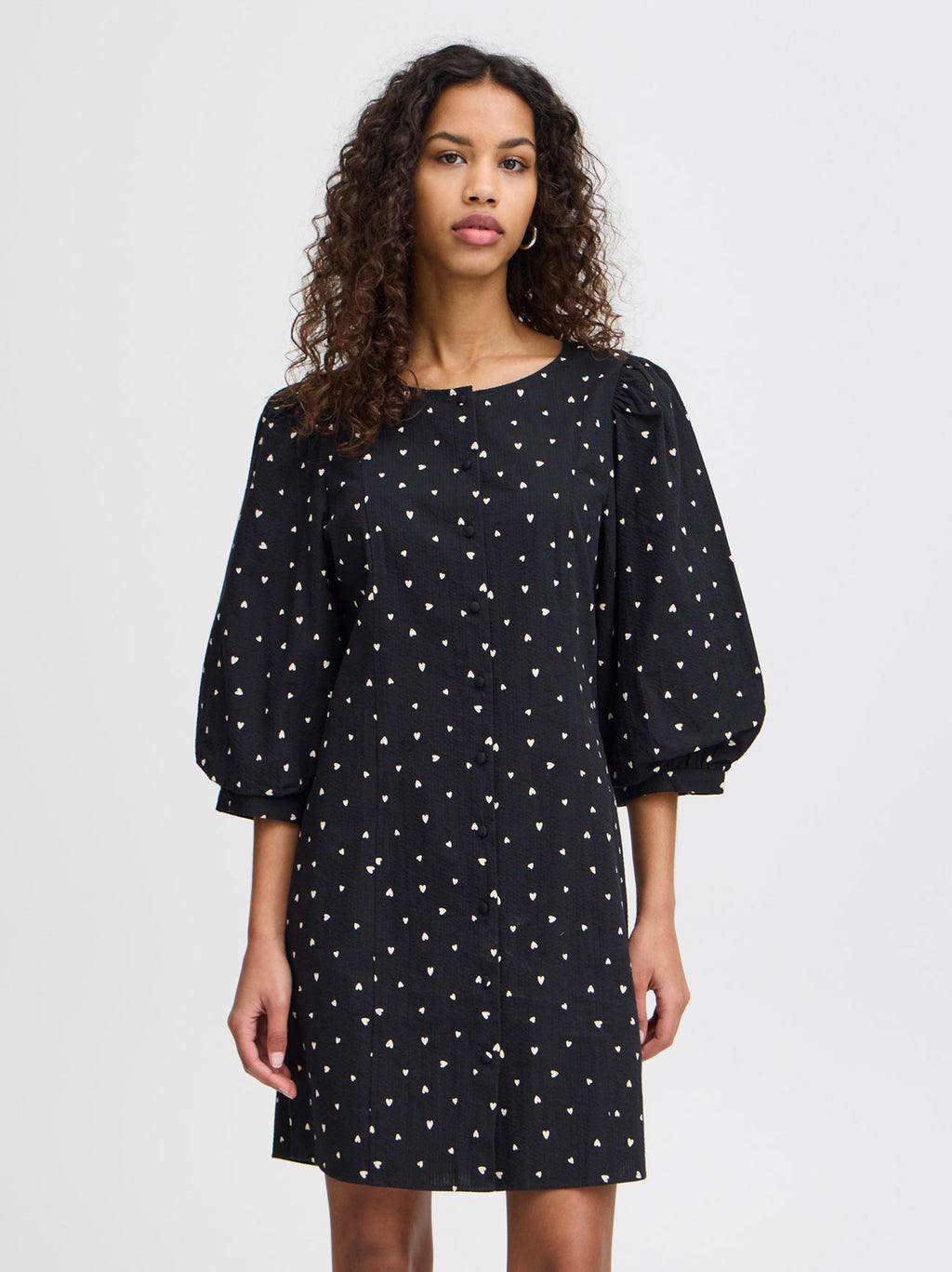 Womens Black Heart Ihqwissa Dress