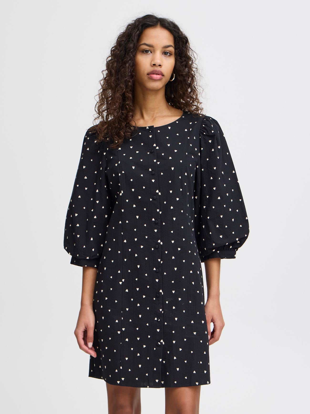 Womens Black Heart Ihqwissa Dress