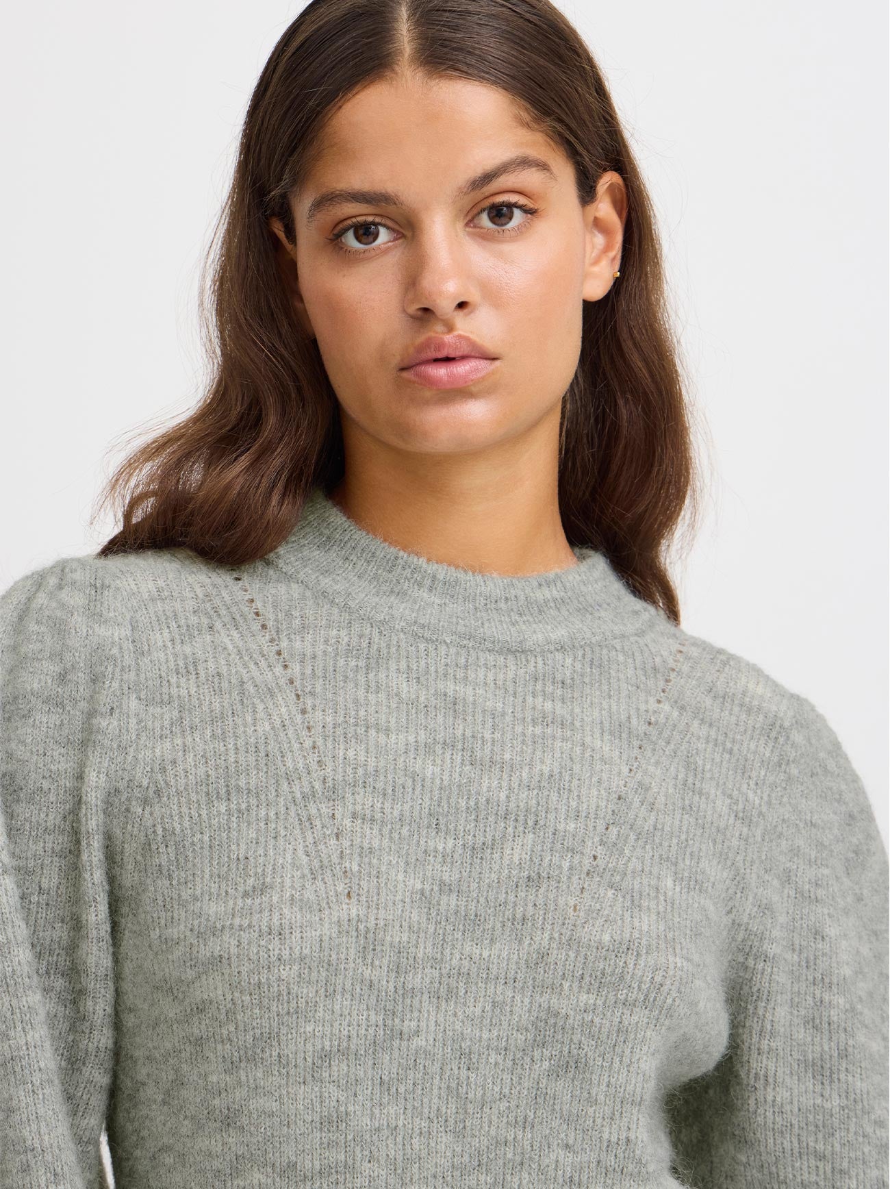 Womens Grey Melange Ihlamora Dress