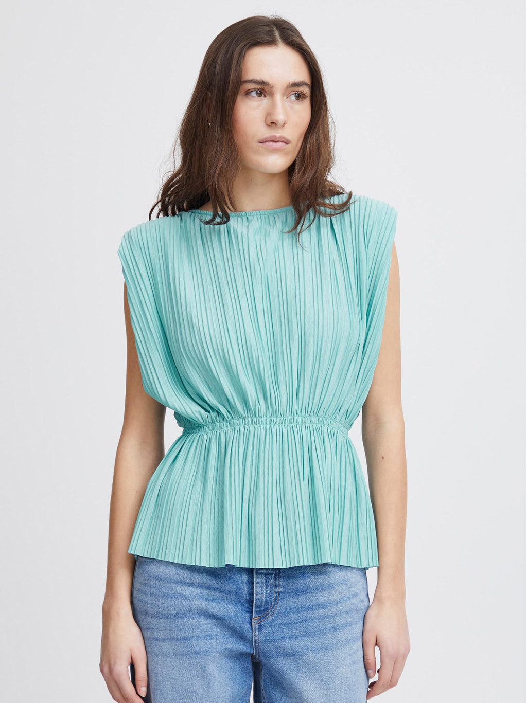 Womens Nile Blue Yamilet Top