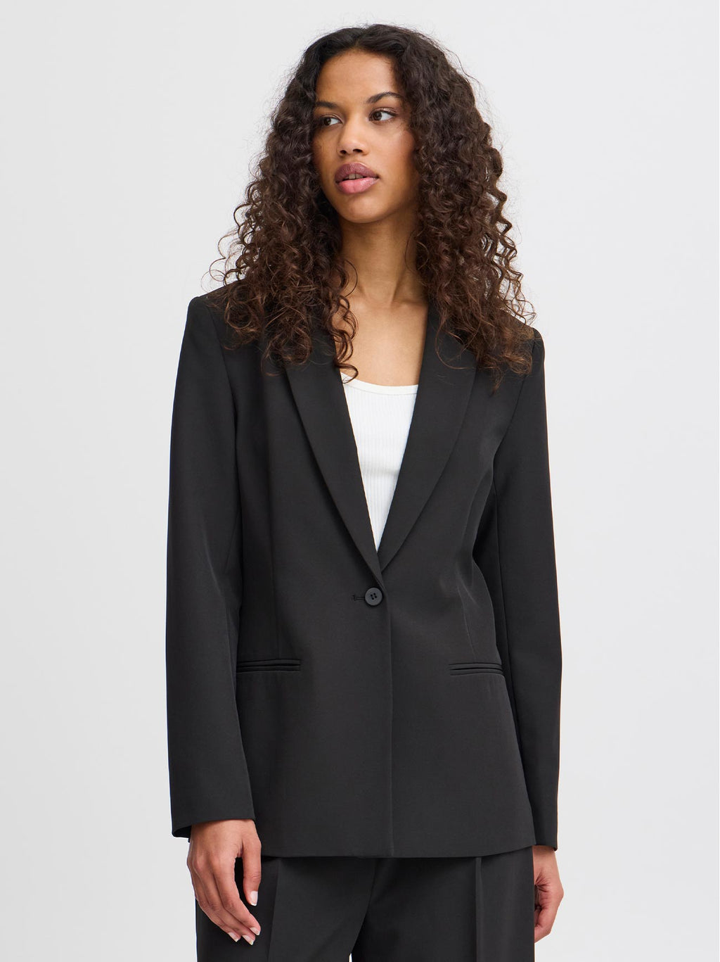 Womens Black Ihlexi Blazer