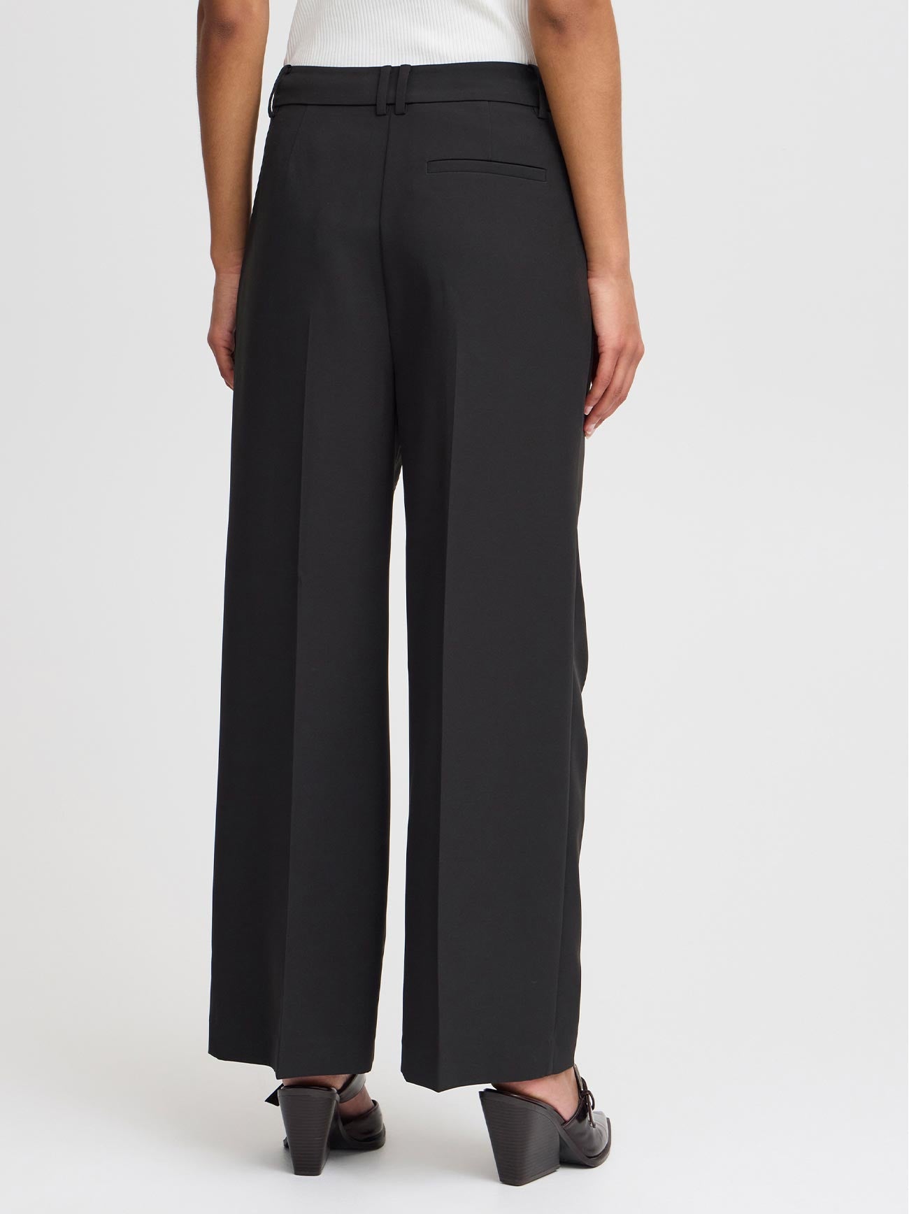 Womens Black Ihlexi Trousers
