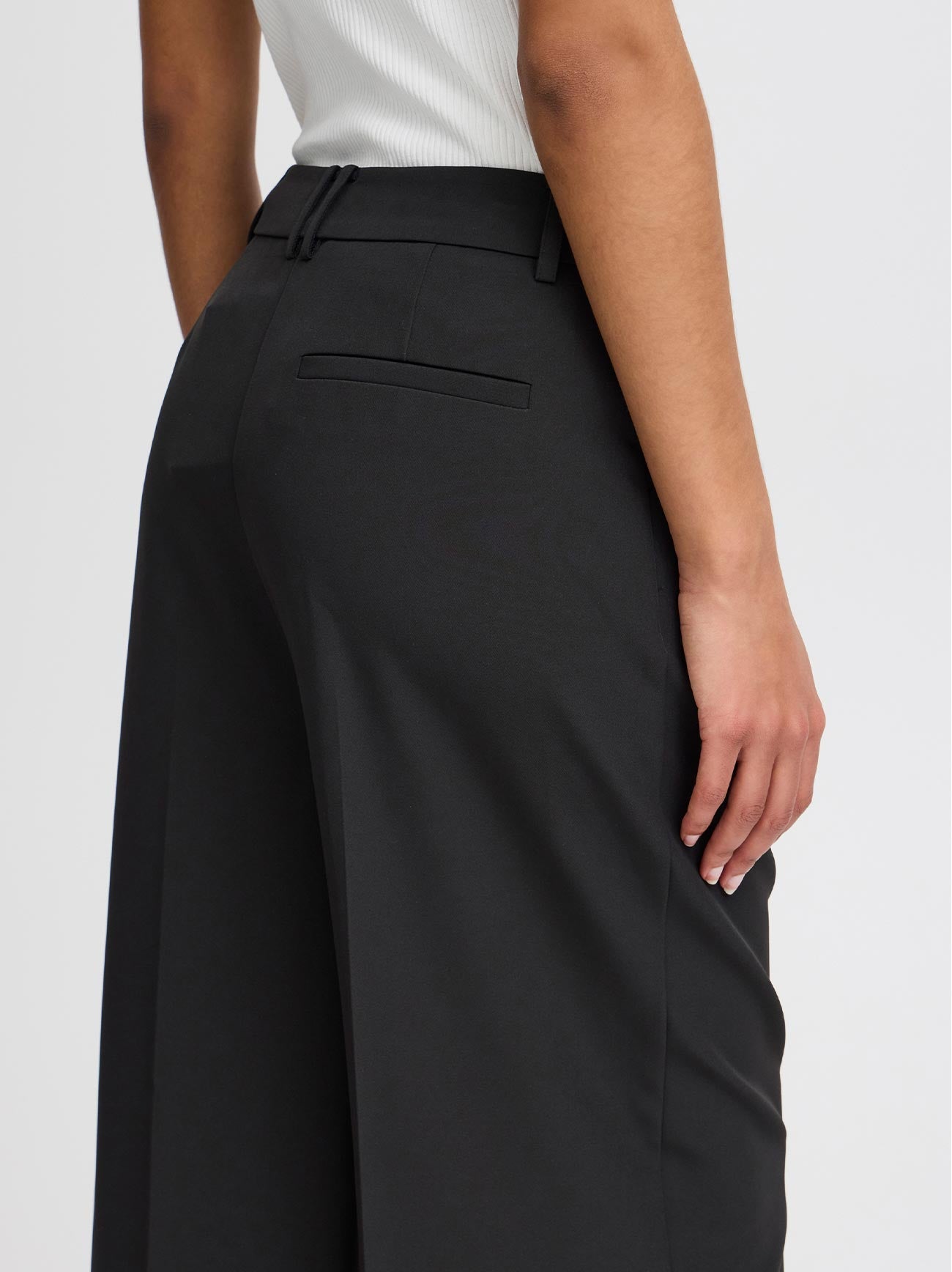 Womens Black Ihlexi Trousers