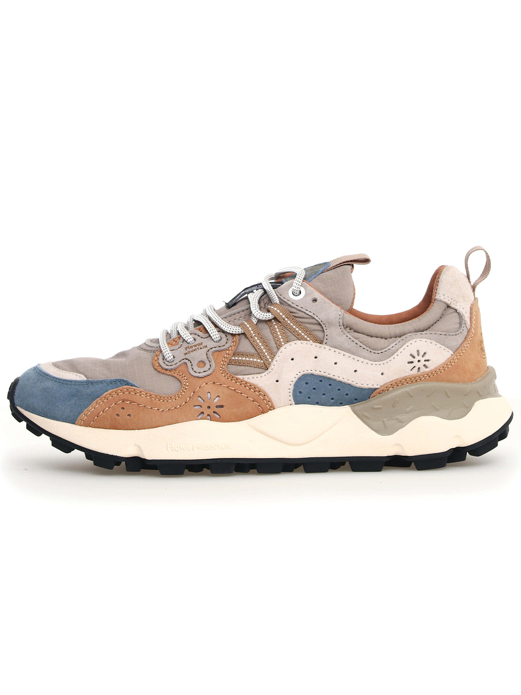 Mens Grey Beige Yamano 3 Trainer