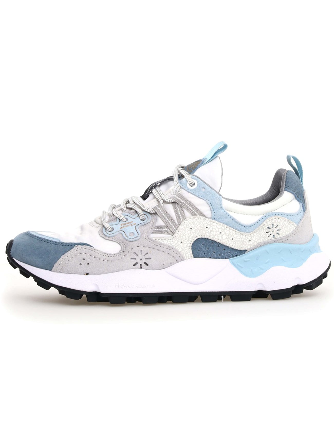 Mens Celeste White Grey Yamano 3 Trainer