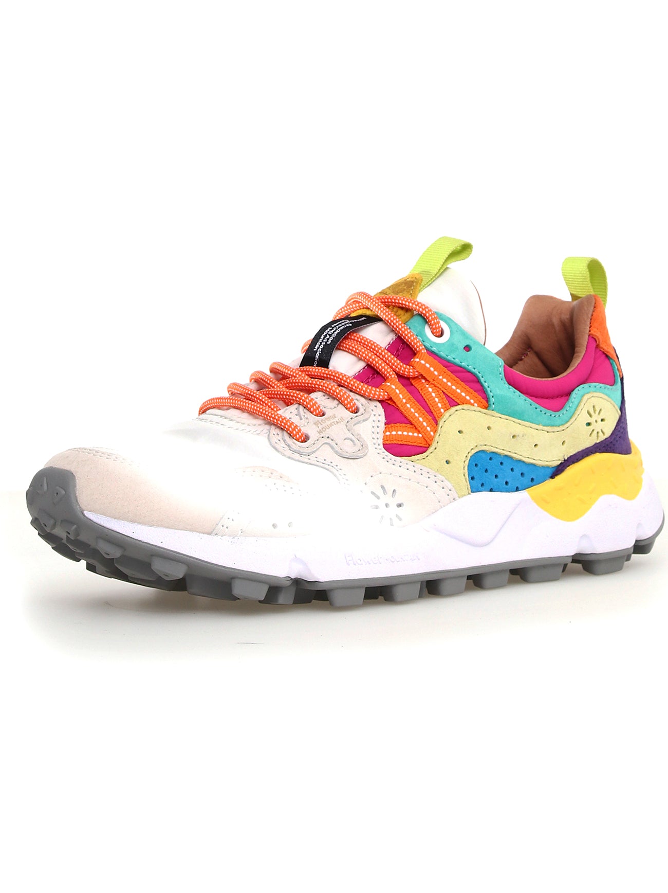 Womens Pink White Yamano 3 Trainer