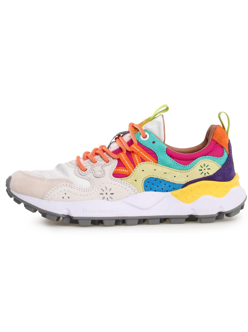 Womens Pink White Yamano 3 Trainer