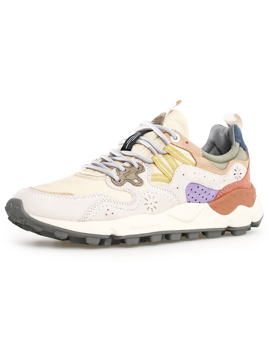 Womens Beige Milk Violet Yamano 3 Trainer