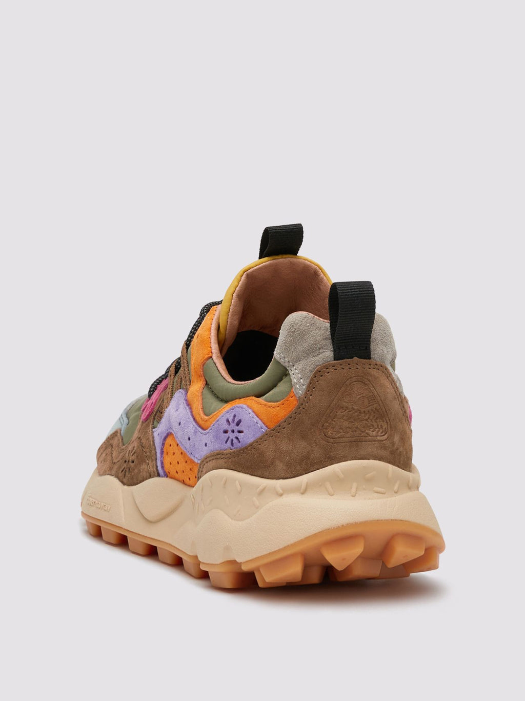 Mens Khaki Multi Yamano 3 Trainer