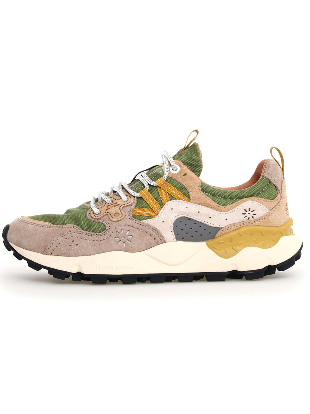 Unisex Light Brown Military Yamano 3 Trainer