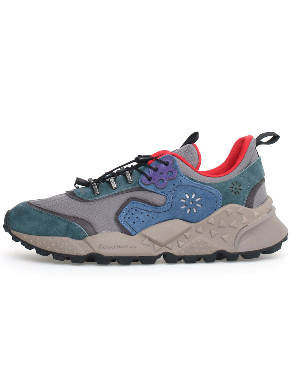 Mens Anthracite Light Blue Kotetsu Hooks Trainer