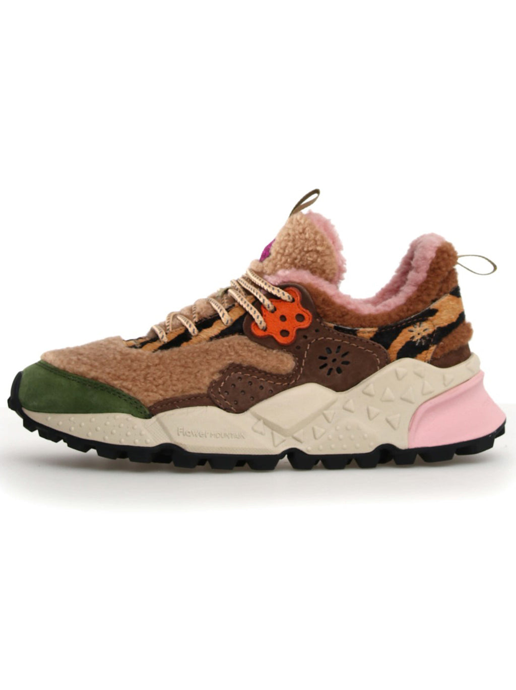 Womens Khaki Beige Multi Kotetsu Trainer