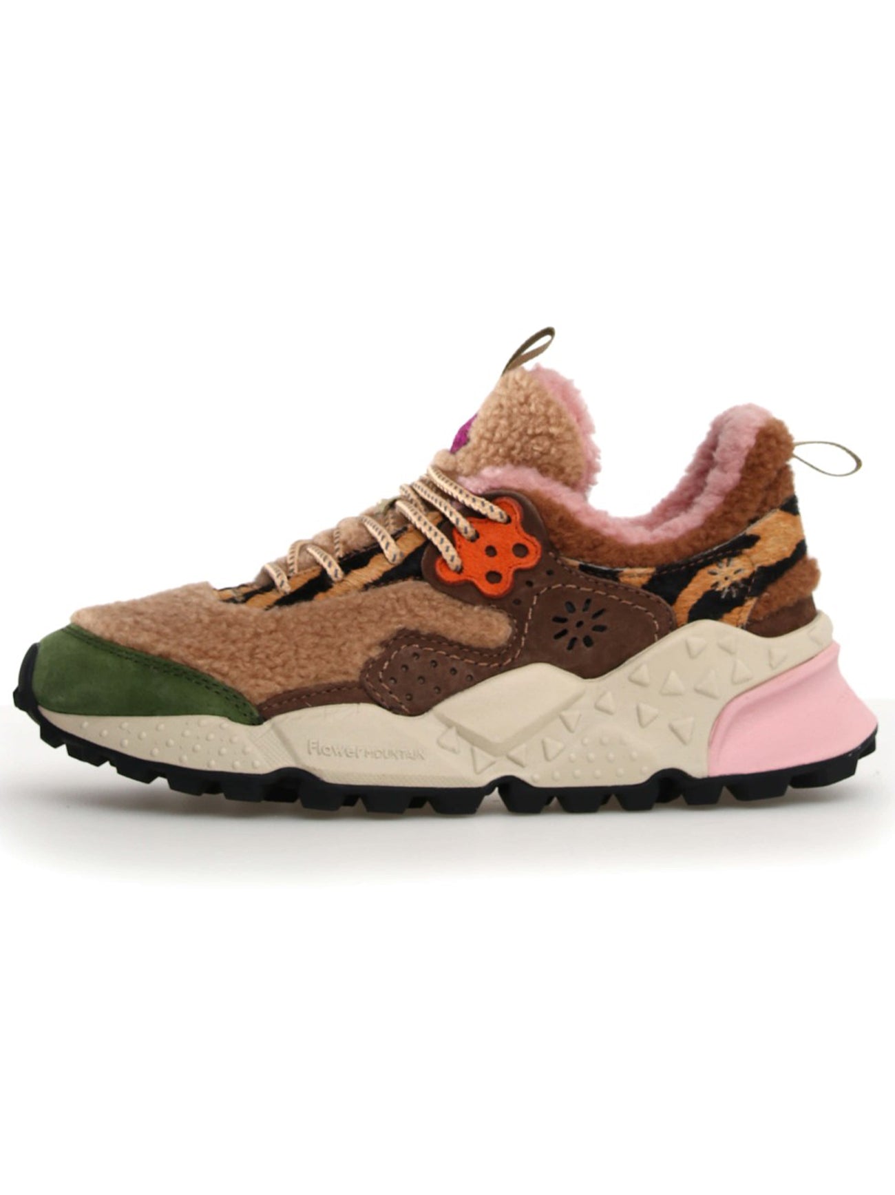 Womens Khaki Beige Multi Kotetsu Trainer