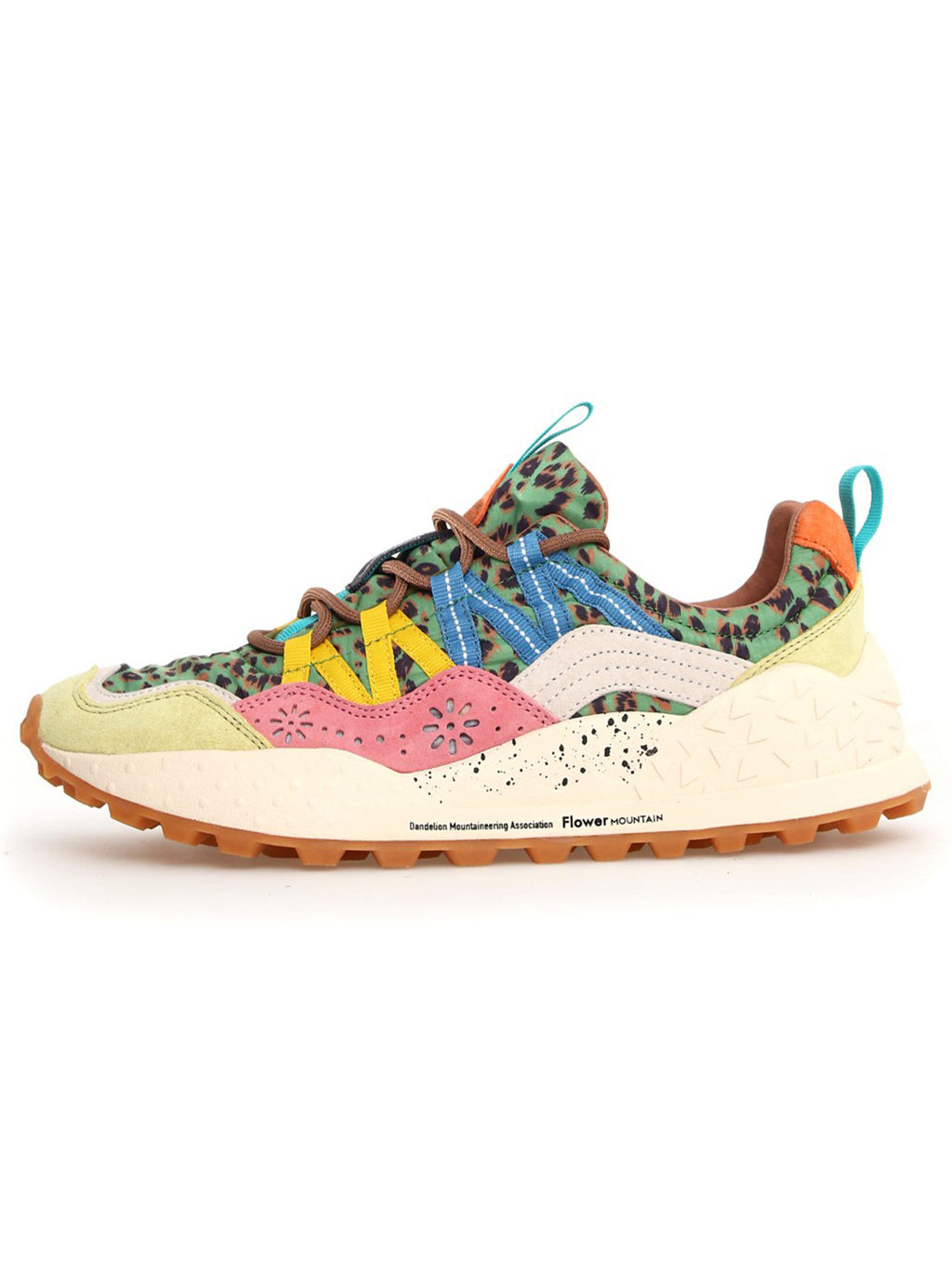 Womens Light Green Multi Washi Trainer