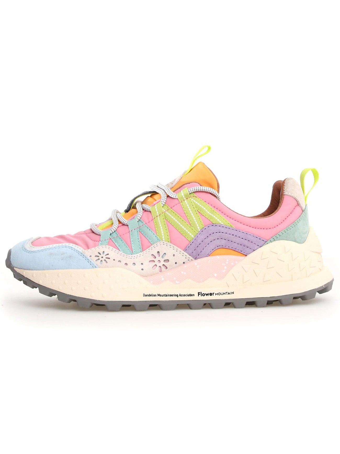 Womens Light Blue Salmon Violet Washi Trainer