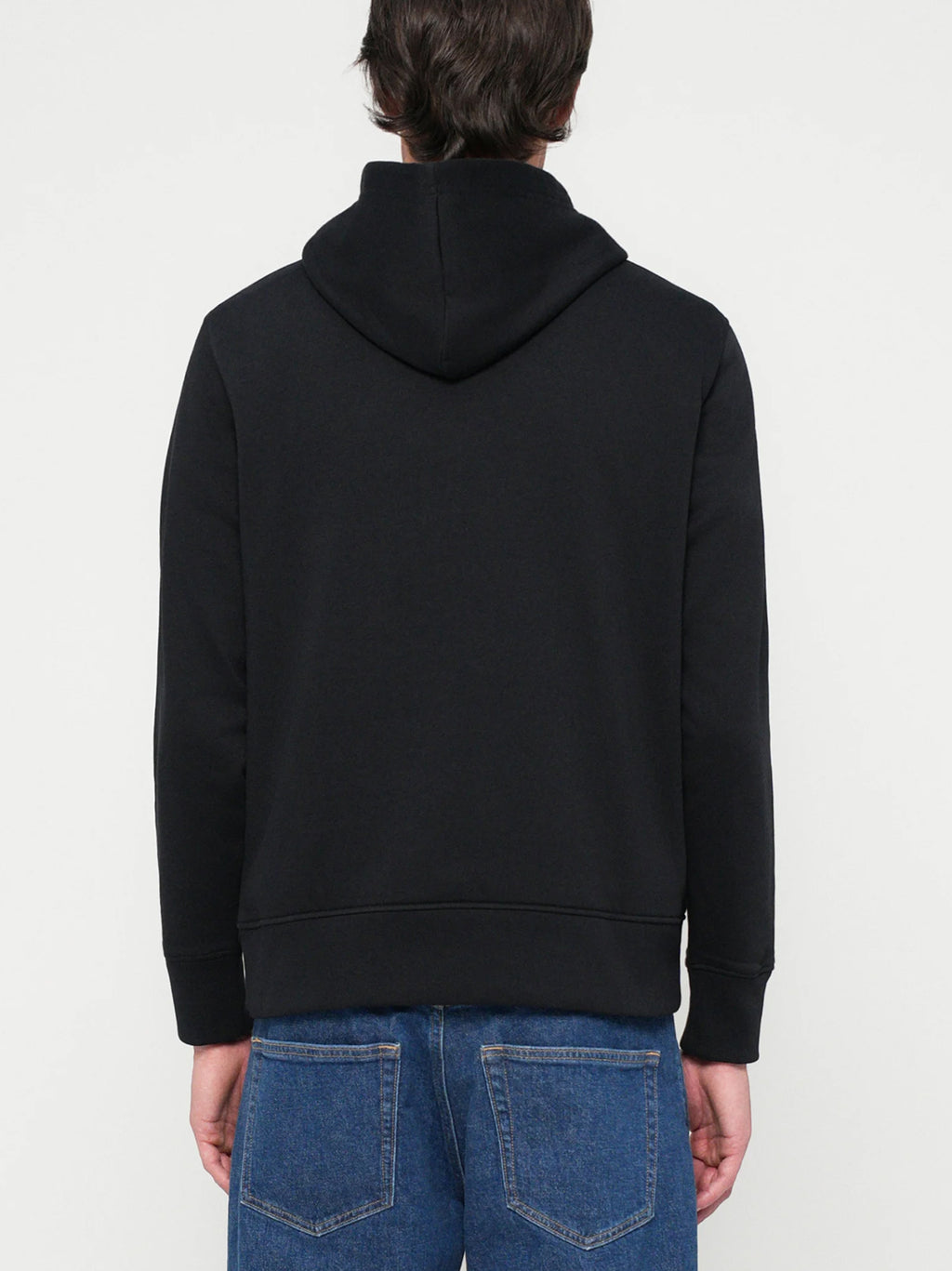 Mens Black Graphic Hoodie