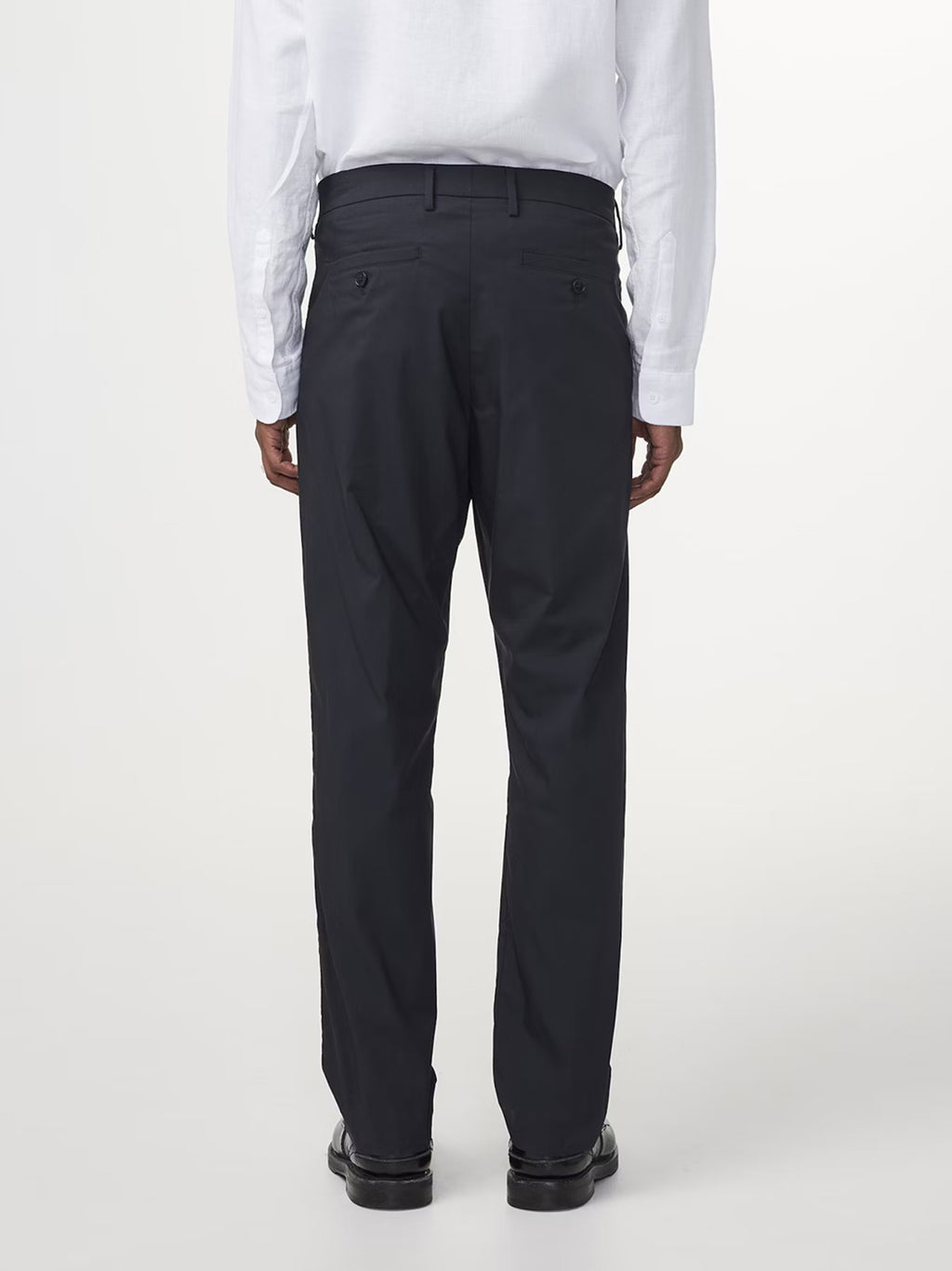 Mens Navy Blue Bill Tapered Trouser
