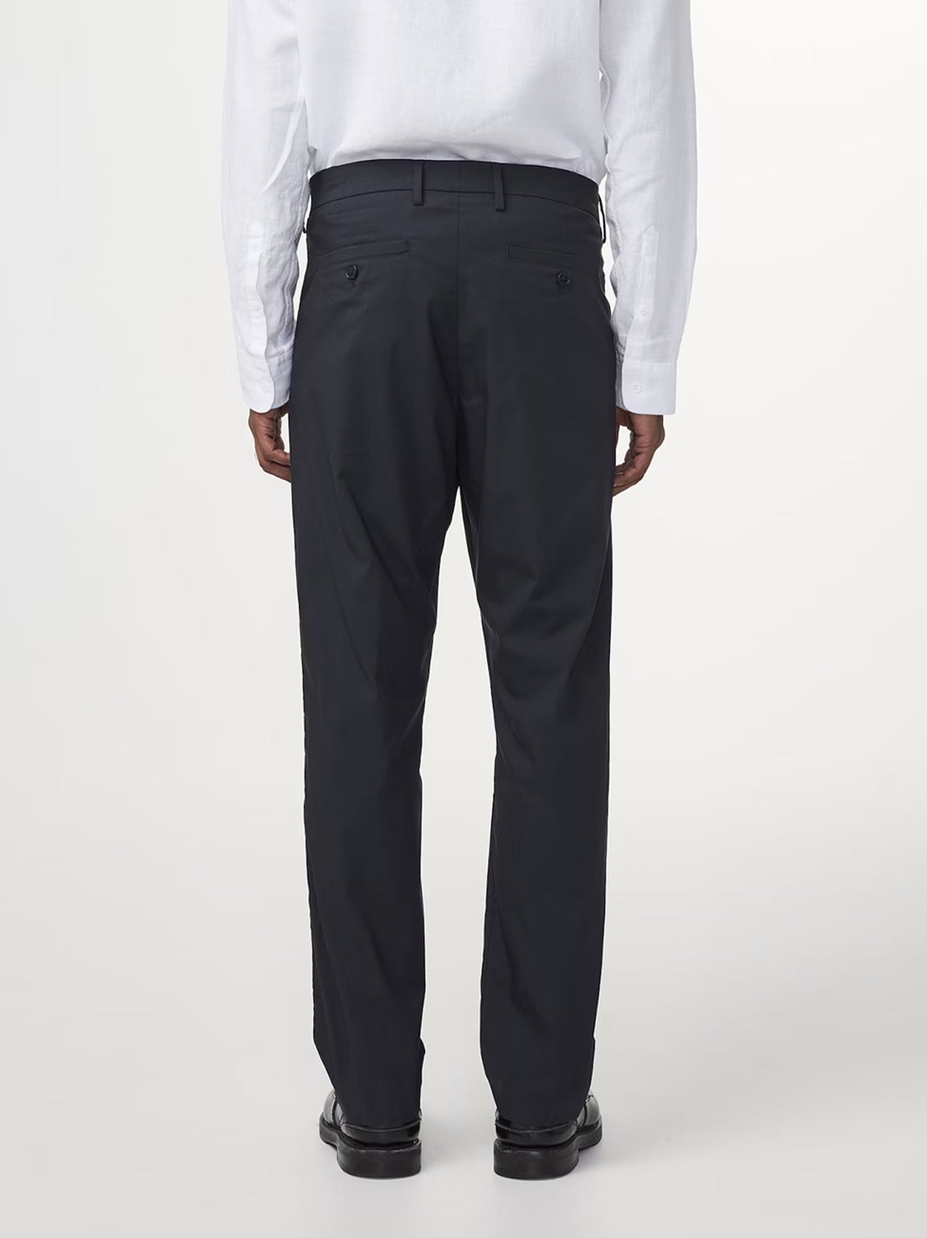 Mens Navy Blue Bill Tapered Trouser
