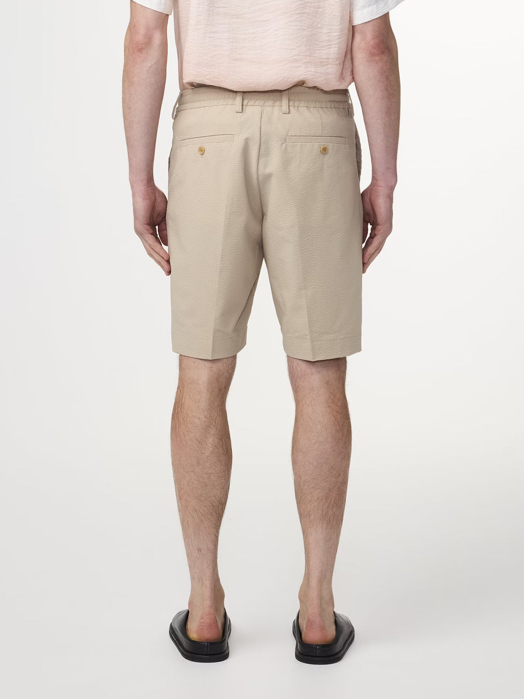 Mens White Pepper Billie Short