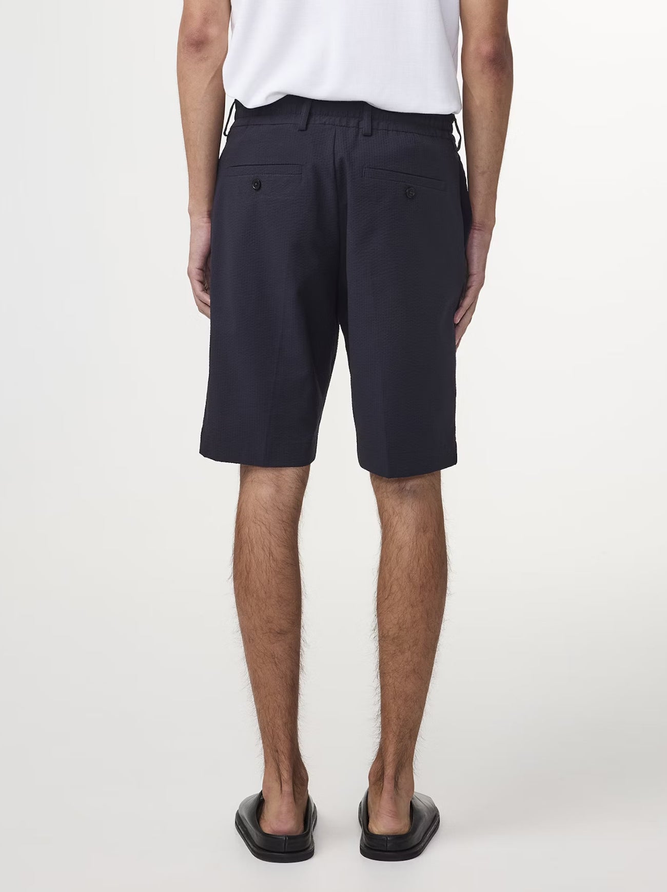 Mens Navy Blue Billie Short