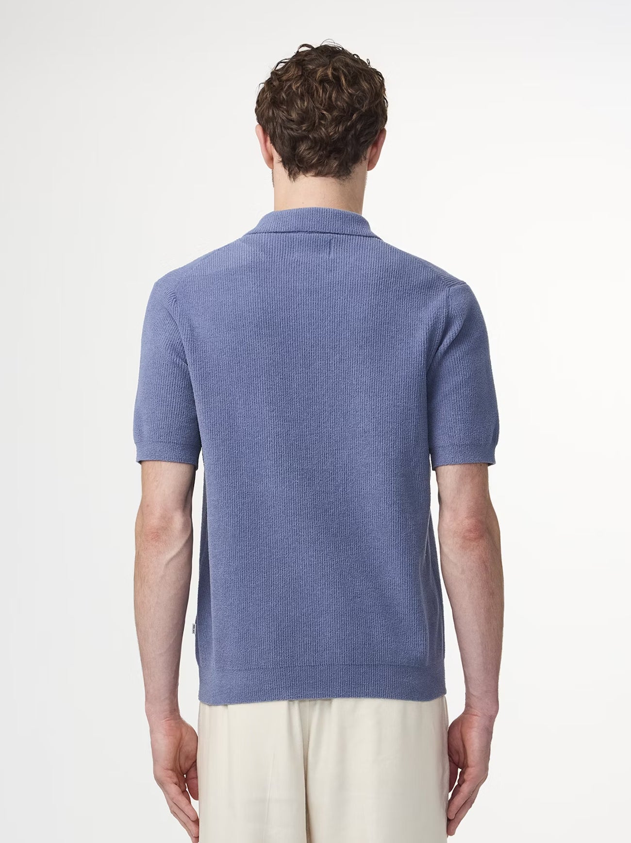 Mens Bering Sea Danny Zip Polo Shirt