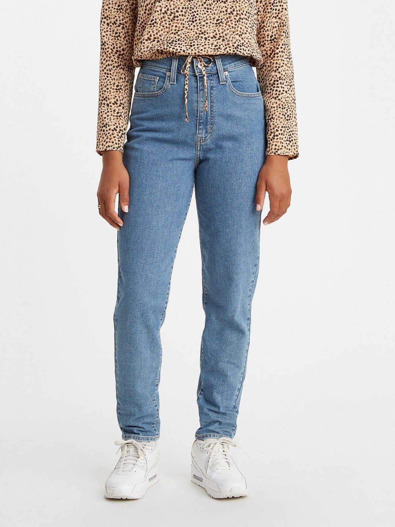 Womens Fyi High Waisted Mom Jean