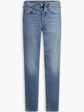 Womens Blue Its True 501 Skinny Blue ' True Jean
