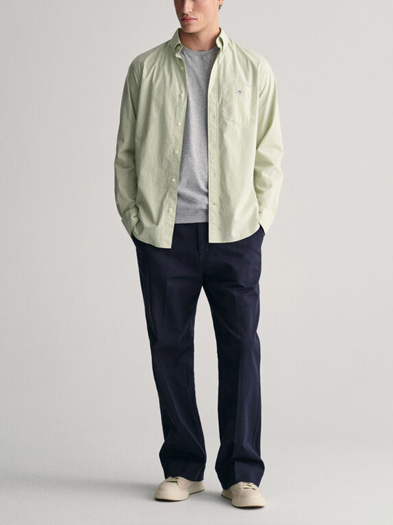 Mens Milky Matcha Classic Poplin Shirt