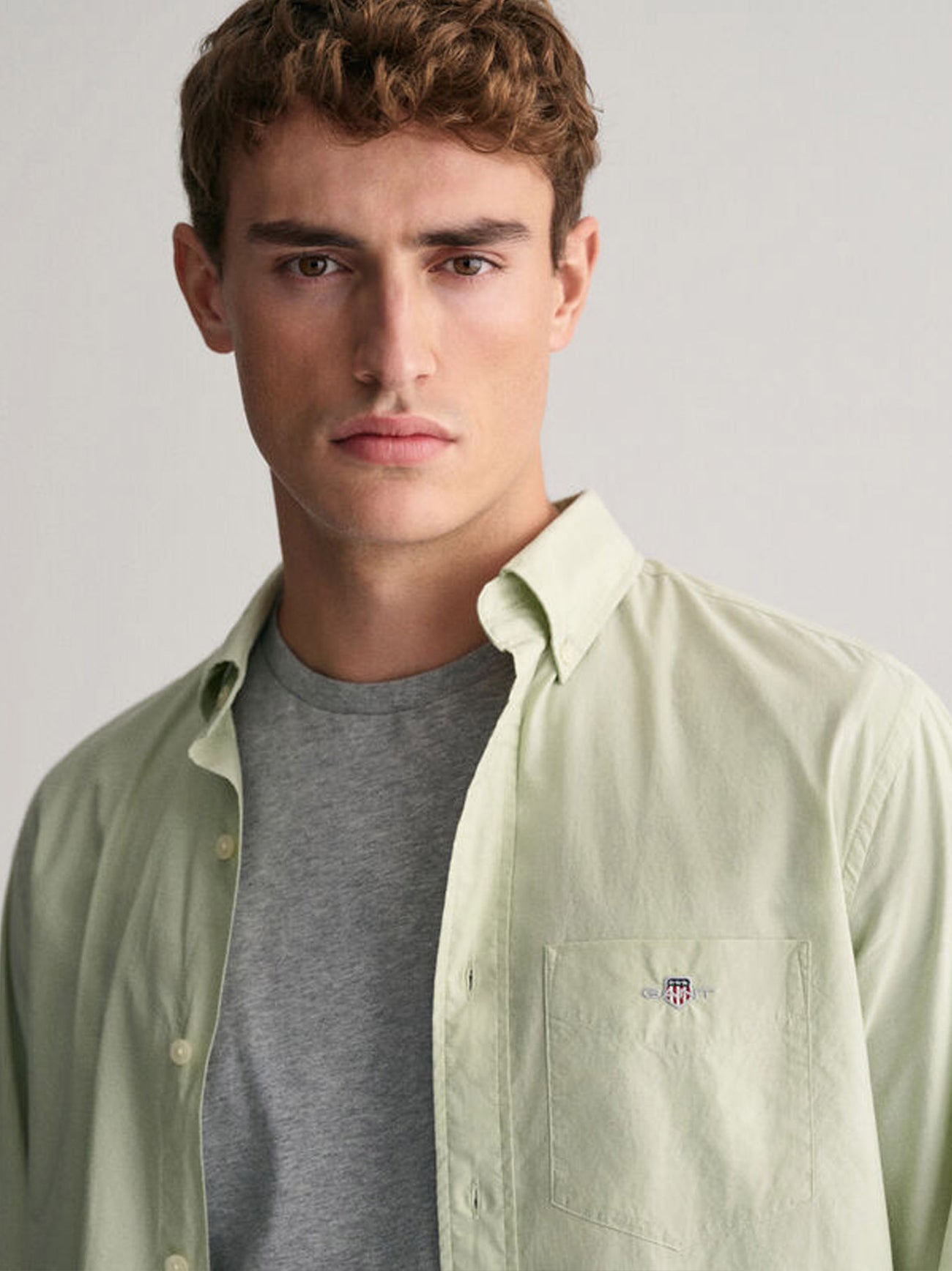 Mens Milky Matcha Classic Poplin Shirt