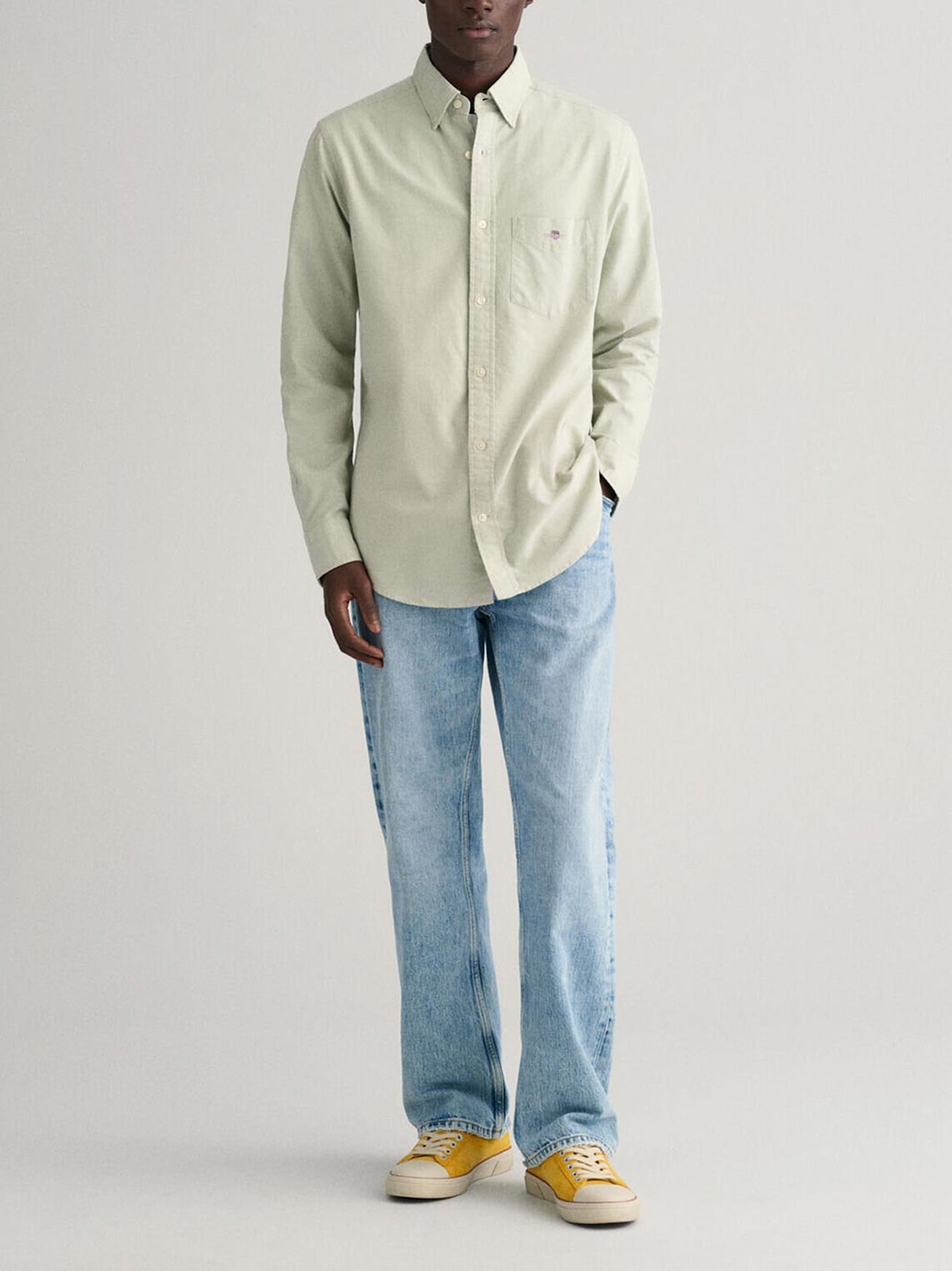 Mens Milky Matcha Classic Oxford Shirt